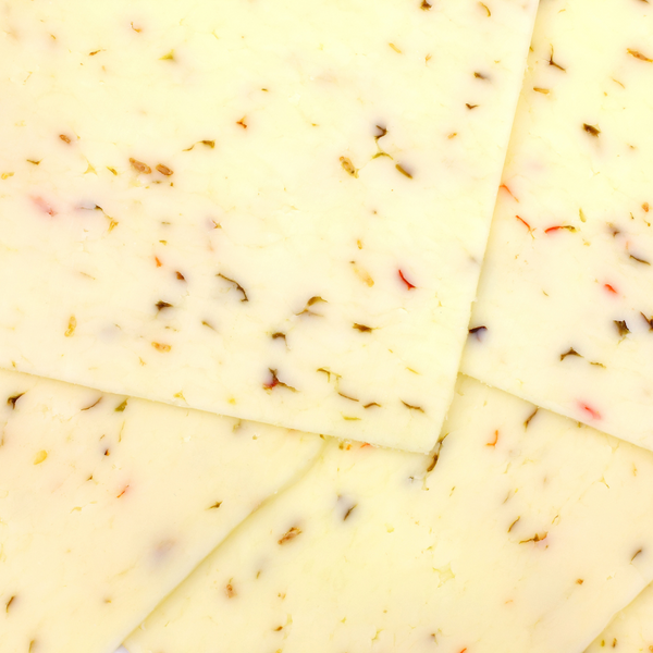 Queso Pepper Jack rebanado 500 gr