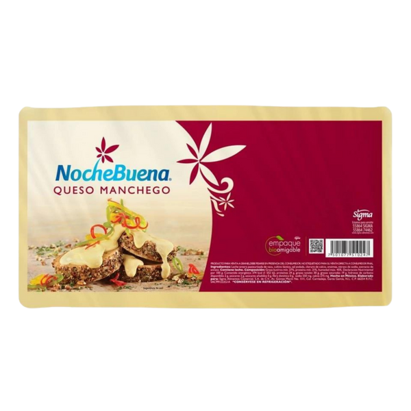 Queso Manchego Nochebuena Barra 4.5 kg