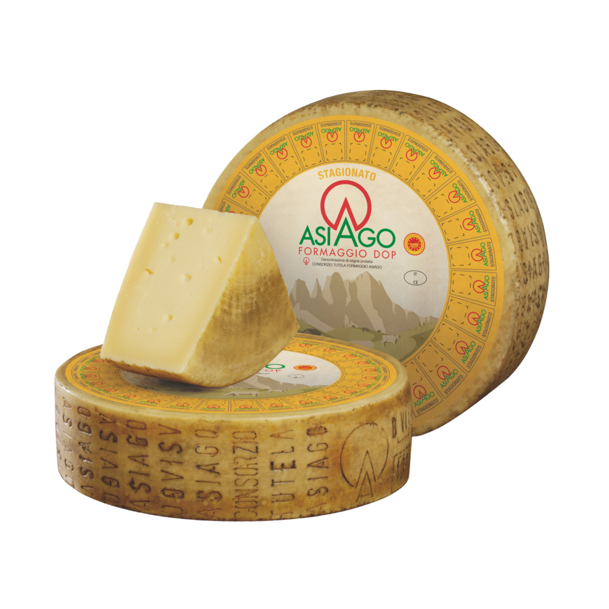Queso Asiago Stravecchio 1 kg Envia Gourmet